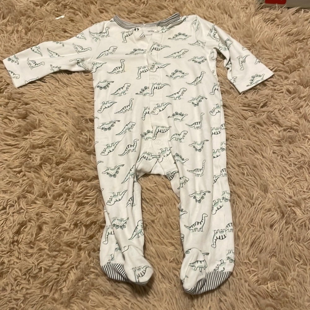 Little Me footie PLAY for untreated stain 6m